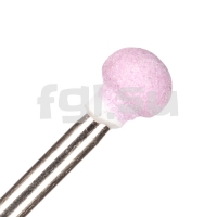 Фреза корундовая шар (розовая) 5мм